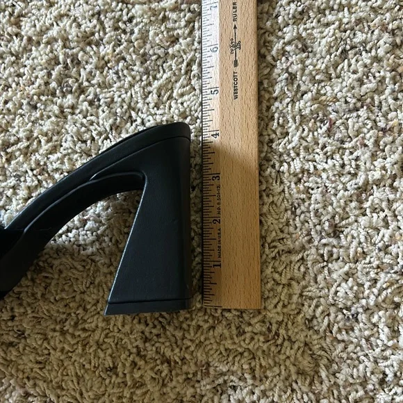 Open Edit Black Heels (size 8) - Picture 8 of 9